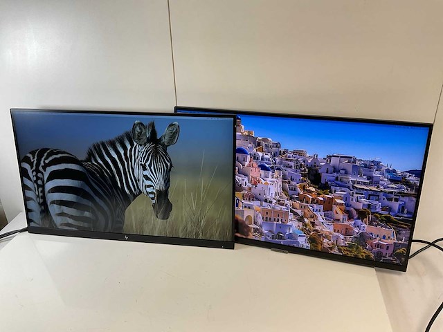 Hp/samsung mix model monitors - check description (2x) - afbeelding 2 van  6