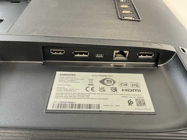 Hp/samsung mix model monitors - check description (2x) - afbeelding 4 van  6