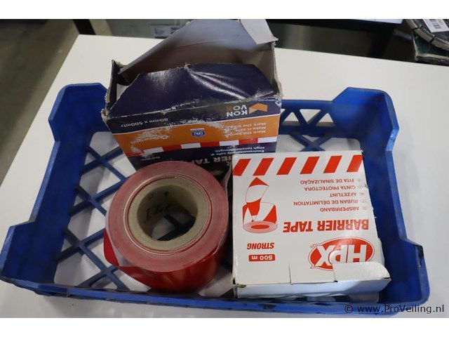 Hpx barrier tape afzetlint - afbeelding 1 van  3