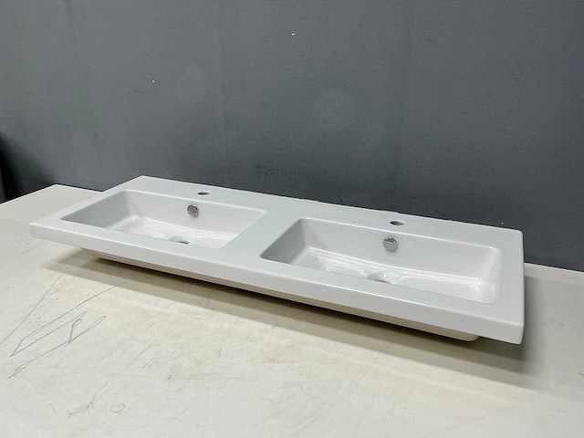 Hr - djazz 10201051 - wastafel 120,5 x 45 x 4 cm - afbeelding 1 van  4