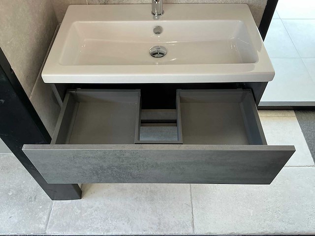 H&r - lorencio - badmeubelset 80 cm - afbeelding 3 van  12
