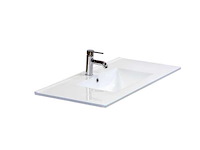 Hr badmeubelen - enjoy - - keramische wastafel - afbeelding 1 van  5