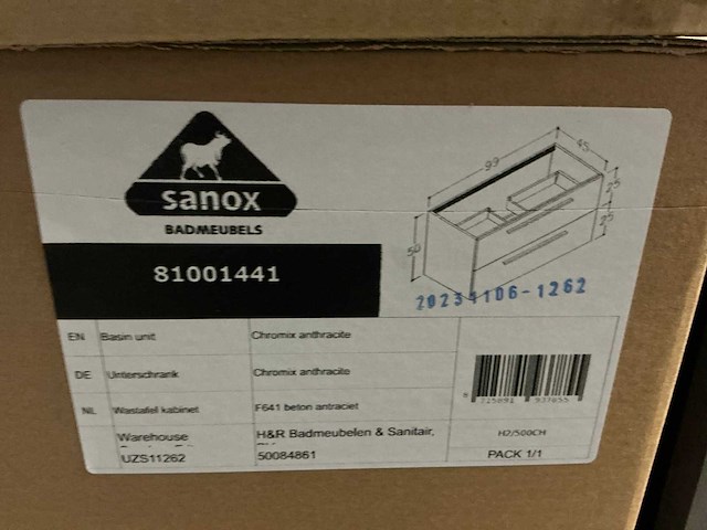 H&r design badmeubelset 100cm - afbeelding 6 van  6