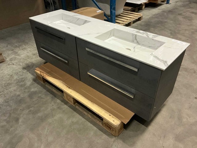 H&r design badmeubelset 160cm - afbeelding 1 van  6