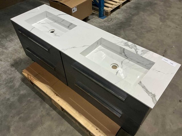 H&r design badmeubelset 160cm - afbeelding 5 van  6