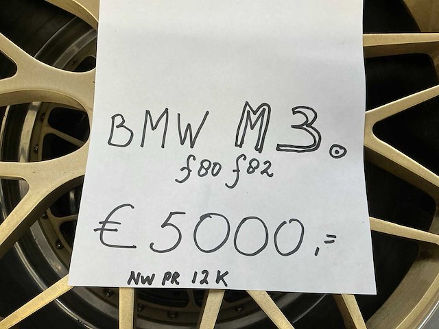 Hre performance wiel bmw m3 f80/f82 (4x) - afbeelding 3 van  11