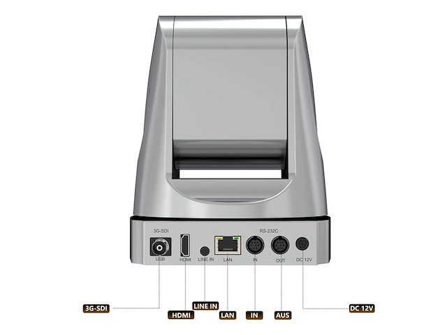 Hsility ptz-camera 60 fps 30x 1080p 3g-sdi hdmi - afbeelding 2 van  5