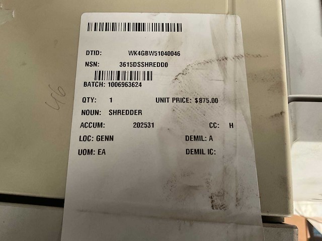 Hsm 125.2 papiershredder - afbeelding 5 van  5