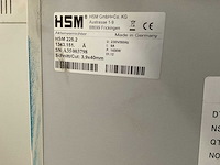 Hsm 225.2 papiershredder - afbeelding 4 van  4