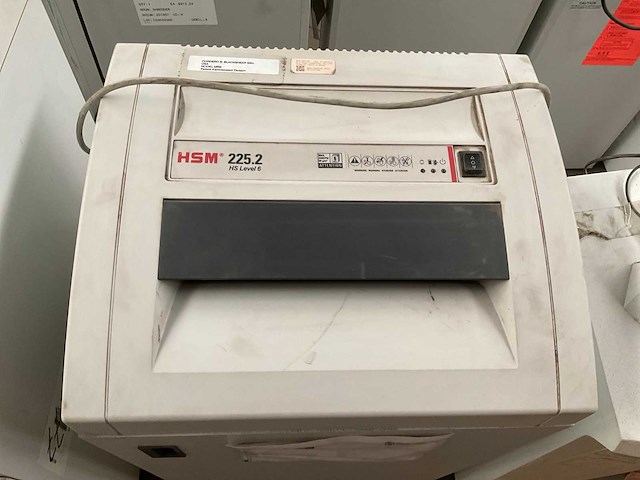 Hsm 225.2 papiershredder - afbeelding 1 van  5