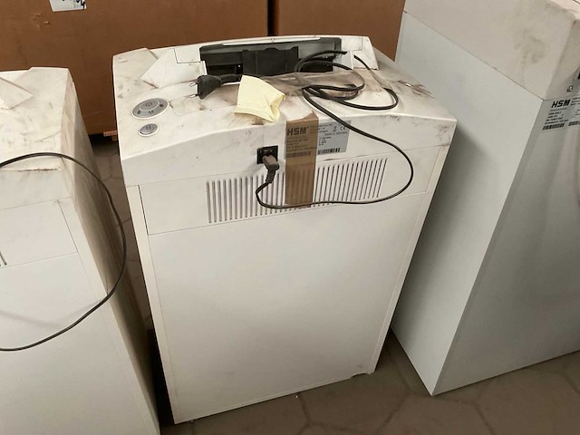 Hsm af 500 papiershredder - afbeelding 2 van  3
