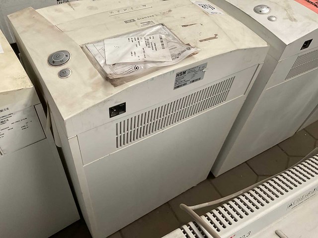 Hsm b35 papiershredder - afbeelding 3 van  4