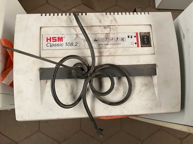 Hsm classic 108.2 papiershredder - afbeelding 1 van  5