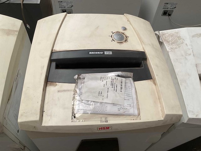 Hsm p36 papiershredder - afbeelding 2 van  7