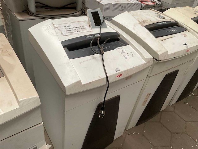 Hsm p36i papiershredder - afbeelding 1 van  3