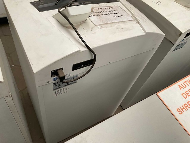 Hsm p36i papiershredder - afbeelding 2 van  3