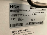 Hsm p36i papiershredder - afbeelding 3 van  3