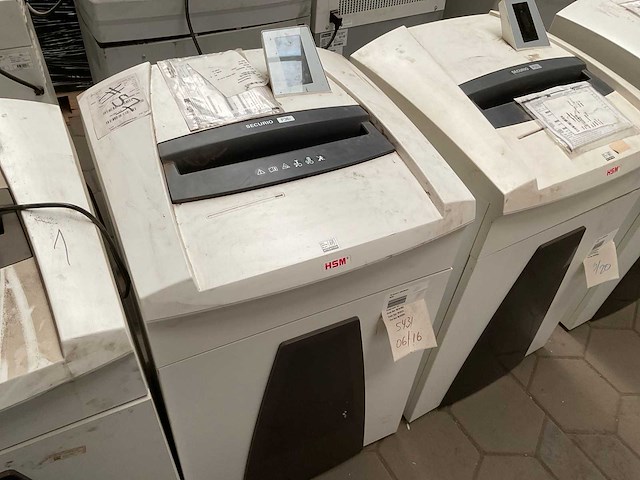 Hsm p36i papiershredder - afbeelding 1 van  5