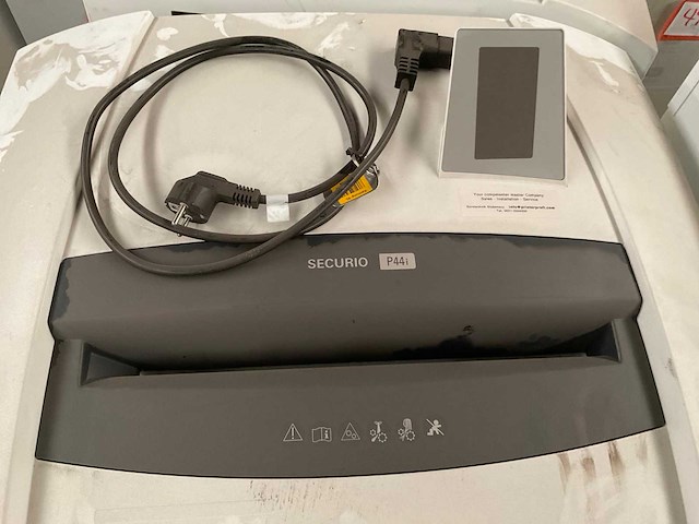 Hsm p44i papiershredder - afbeelding 1 van  3
