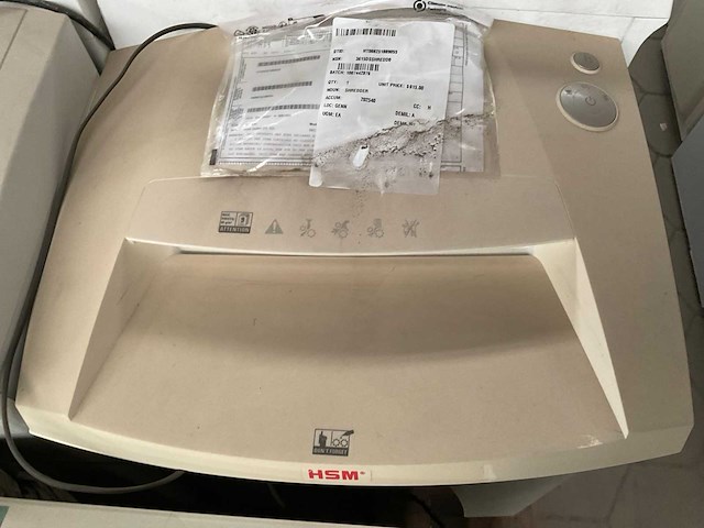 Hsm papiershredder (4x) - afbeelding 2 van  4