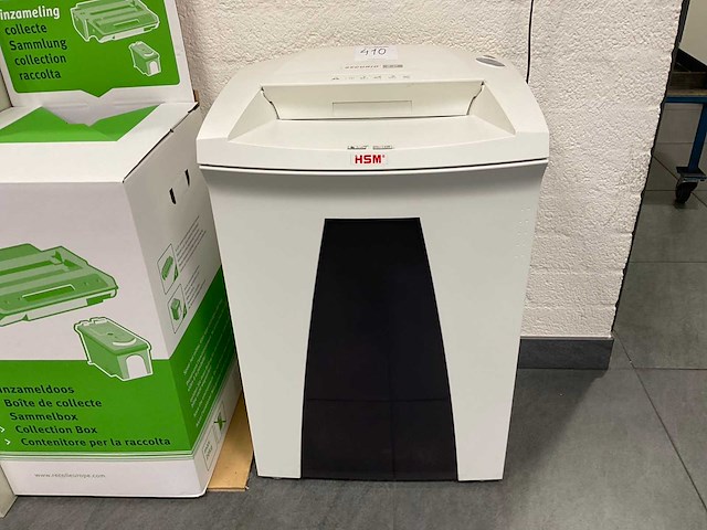 Hsm securio b32 papiervernietiger - afbeelding 1 van  3