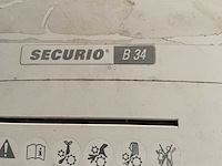 Hsm securio b34 papiershredder - afbeelding 3 van  3