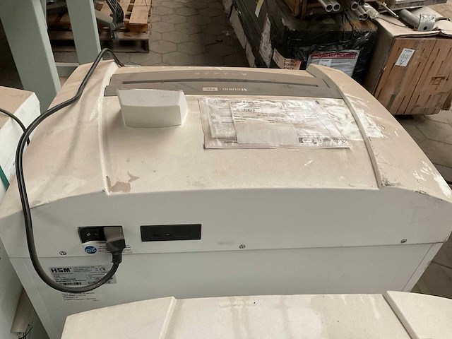 Hsm securio p44i papiershredder - afbeelding 3 van  4