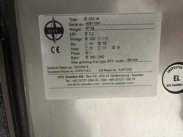 Htc 420 betonfreesmachine - afbeelding 8 van  10