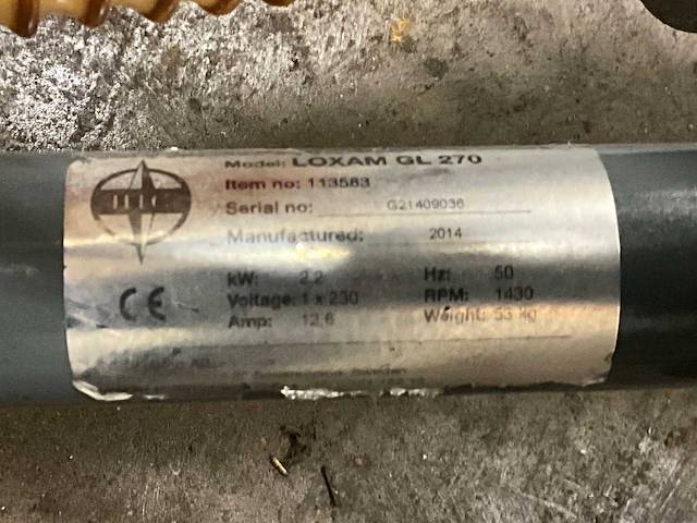 Htc gl 270 beton schuurmachine - afbeelding 7 van  7