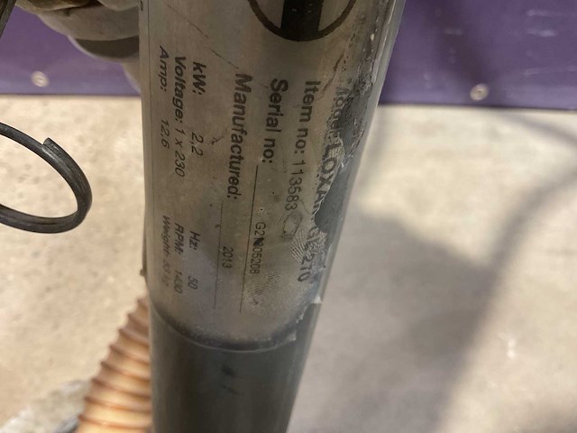 Htc greyline 270 betonfreesmachine - afbeelding 5 van  6