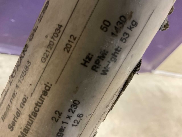Htc greyline 270 betonfreesmachine - afbeelding 5 van  6