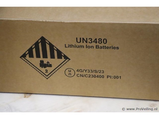 Htdess lithium-ion batterij un3480 - afbeelding 3 van  3