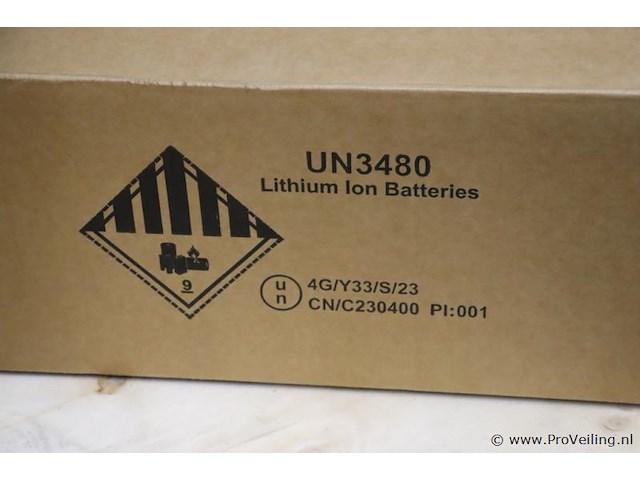 Htdess lithium-ion batterij un3480 - afbeelding 3 van  3