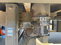 H.t.f. - 2001 - oplegger met gesloten geïsoleerde opbouw v.v gestuurde achteras, ama laadklep 14 meter og-12-zv - afbeelding 16 van  26