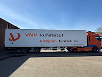 H.t.f. - 2001 - oplegger met gesloten geïsoleerde opbouw v.v gestuurde achteras, ama laadklep 14 meter og-12-zv - afbeelding 12 van  26