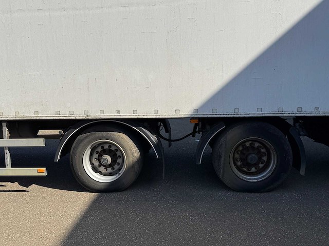 H.t.f. - 2002 - hzp32 - oplegger met gesloten opbouw v.v gestuurde achteras, ama laadklep 14 meter og-13-zv - afbeelding 6 van  19