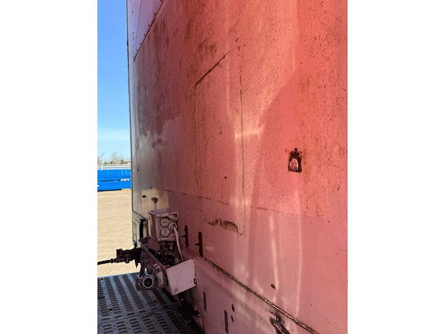 H.t.f. - 2002 - hzp32 - oplegger met gesloten opbouw v.v gestuurde achteras, ama laadklep 14 meter og-13-zv - afbeelding 4 van  19