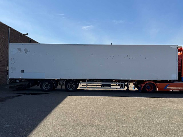 H.t.f. - 2002 - hzp32 - oplegger met gesloten opbouw v.v gestuurde achteras, ama laadklep 14 meter og-13-zv - afbeelding 7 van  19