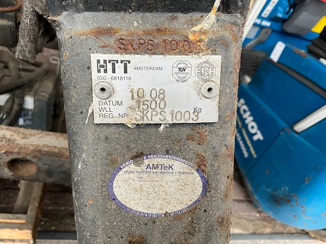Htt skps1003 hydraulische klinker-stenenklem - afbeelding 9 van  9