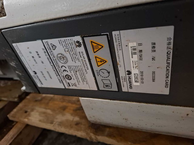 Huawai 2017 sun2000-17ktl zonne-energie omvormer (6x) - afbeelding 7 van  8