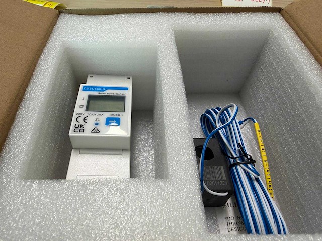Huawei - chint - ddsu-666-h - kwh meter 100a modbus (1-fase) - afbeelding 5 van  6