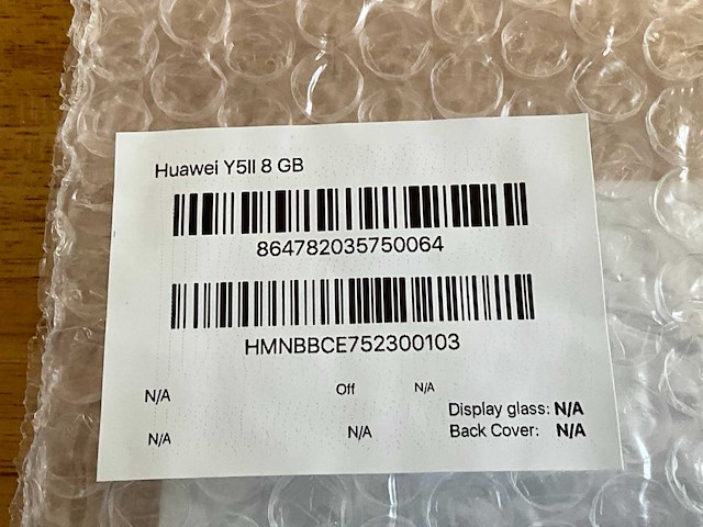 Huawei y5ii / 8 gb mobiele telefoon - afbeelding 6 van  6