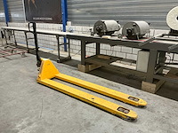 Hub-lift hand hydraulische palletwagen - afbeelding 1 van  5