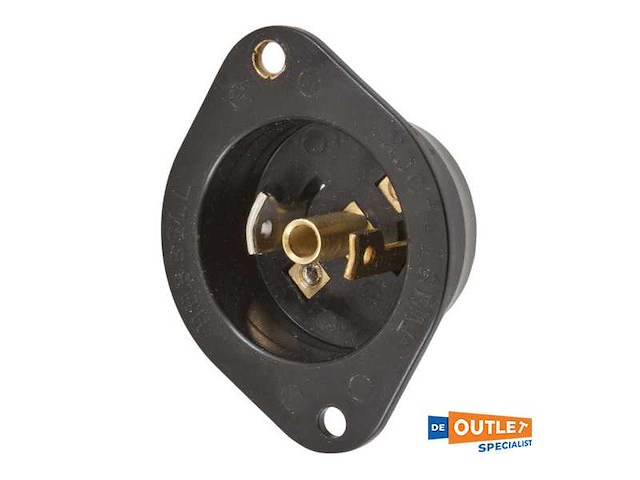 Hubbell hbl7595n twist and lock connector - afbeelding 1 van  3