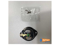 Hubbell hbl7595n twist and lock connector - afbeelding 3 van  3