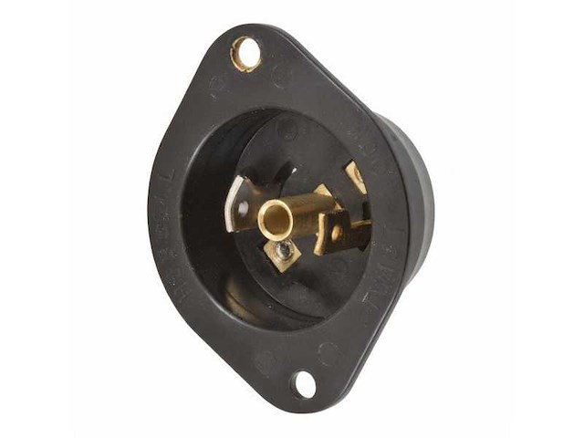 Hubbell hbl7595n twist and lock connector - afbeelding 1 van  2