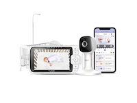 Hubble connected nursery pal skyview babymonitor met camera - afbeelding 1 van  4