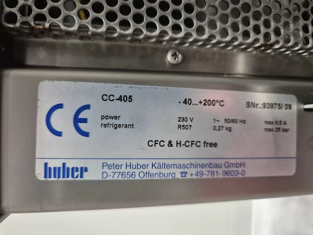 Huber - cc 405 - circulerende koeler - afbeelding 9 van  12