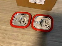 Hubert 1/6 gn siliconen deksels (12x) - afbeelding 3 van  6