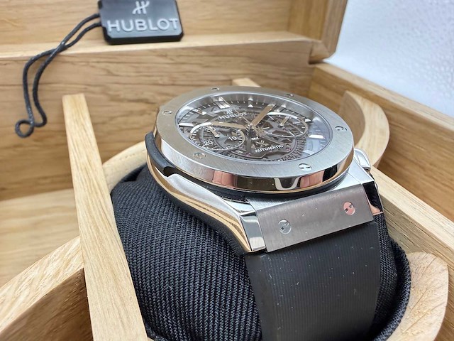 Hublot classic fusion aerofusion | skeleton | unworn | 2026 - afbeelding 10 van  12